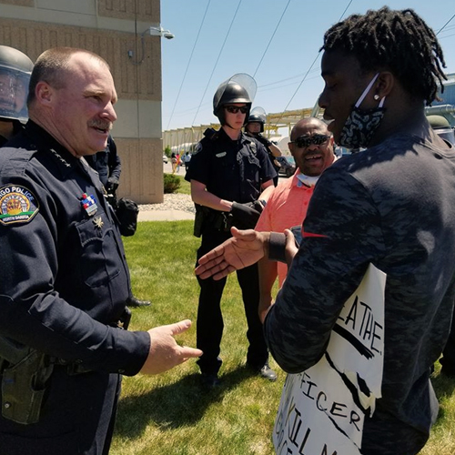 TAPS – Shaking Hands Peaceful Protests